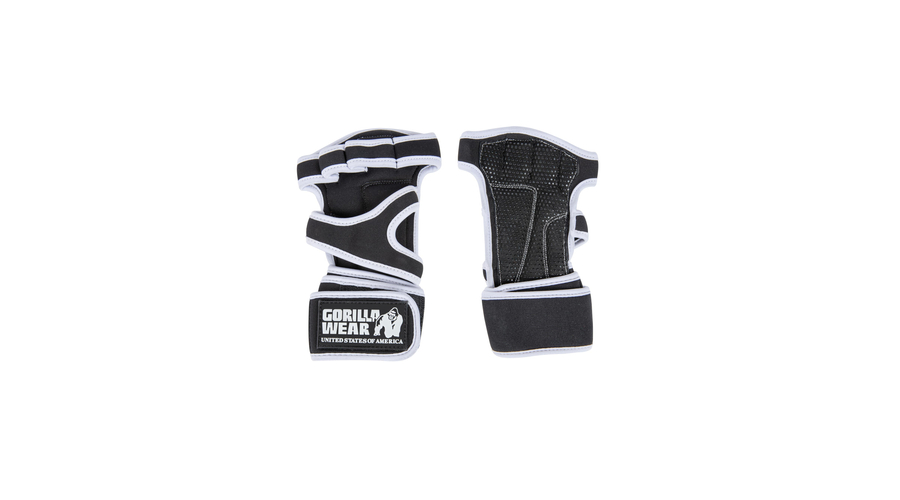 Gorilla Wear Yuma Weight Lifting Workout Gloves (fekete/fehér)