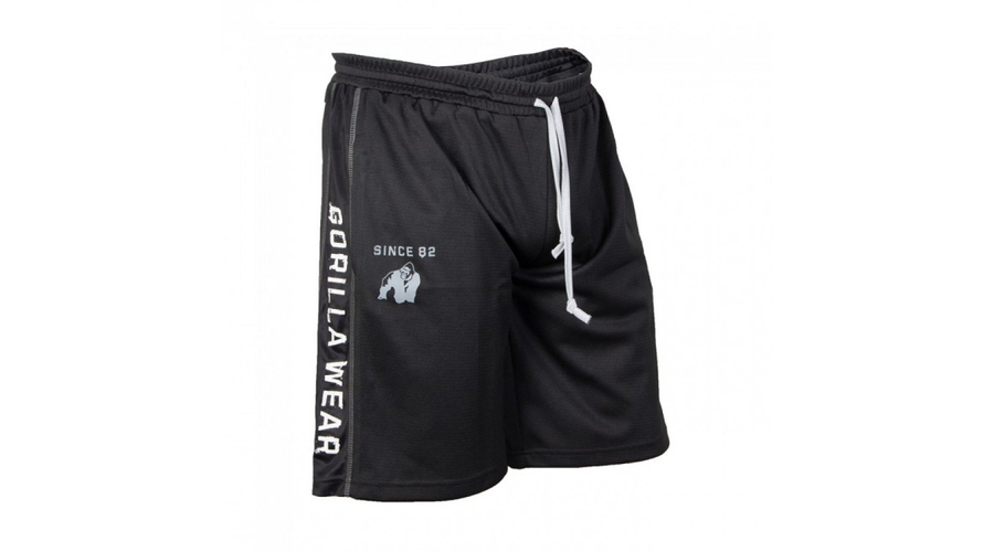 Gorilla Wear Functional Mesh Shorts (fekete/fehér)