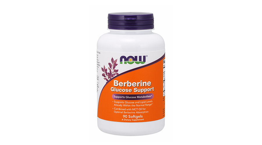 NOW Foods Berberine Glucose Support (90 lágy kapszula)