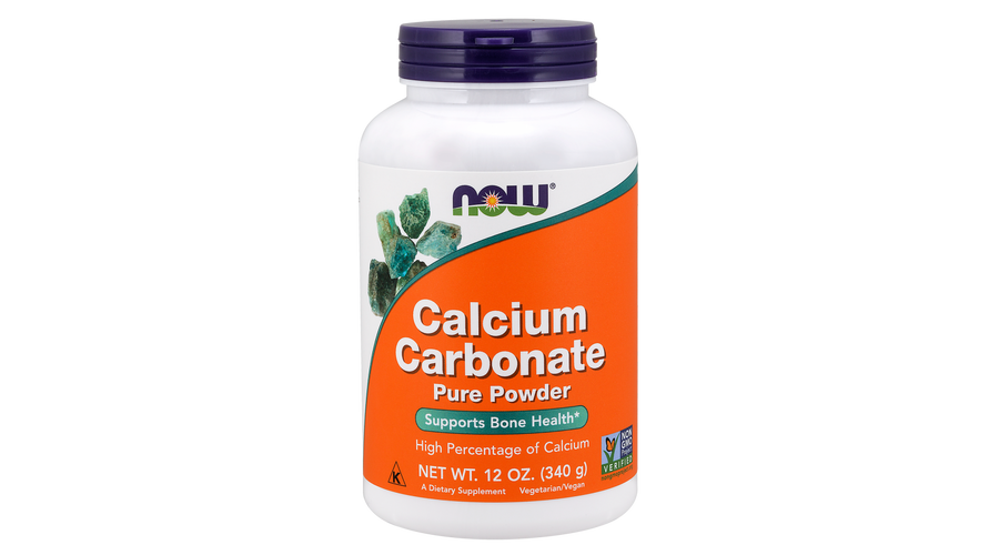 NOW Foods Calcium Carbonate Pure Powder (340g)