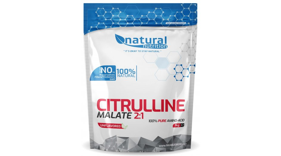 Natural Nutrition Citrulline Malate (citrullin-malát) 1000g (1kg)
