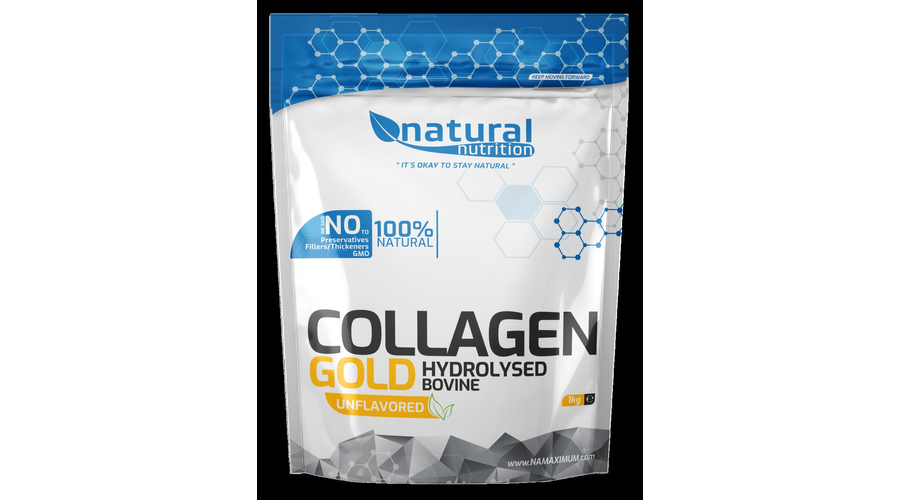 Natural Nutrition Collagen Gold (Marha kollagén por) (1kg)