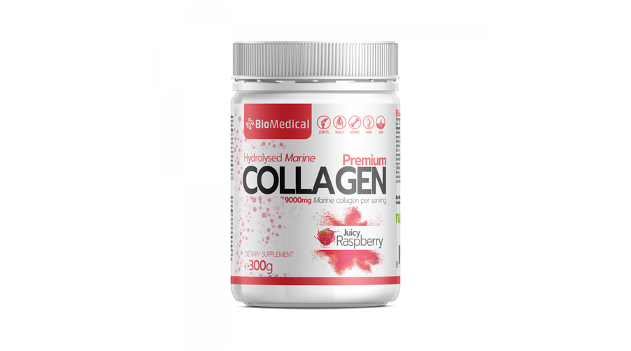 Natural Nutrition Collagen Marine Premium (Ízesített hal kollagén por) (300g)