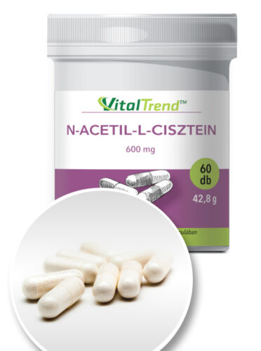 Vital Trend N-acetil-L-cisztein (NAC) 600mg (60 kapszula)