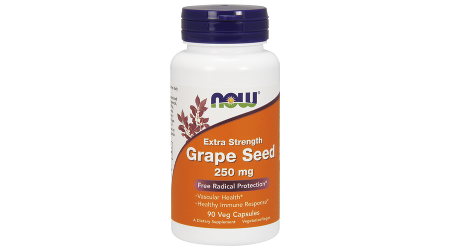 NOW Foods Grape Seed 250mg (90 kapszula)