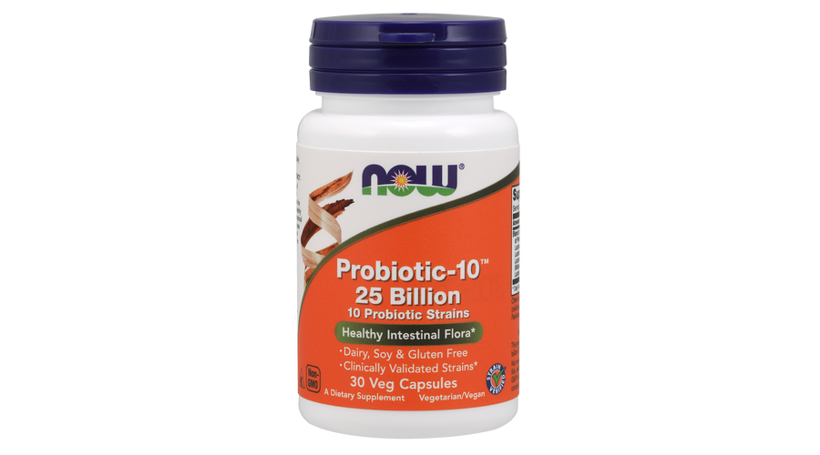 NOW Foods Probiotic-10™ 25 Billion (50 kapszula)