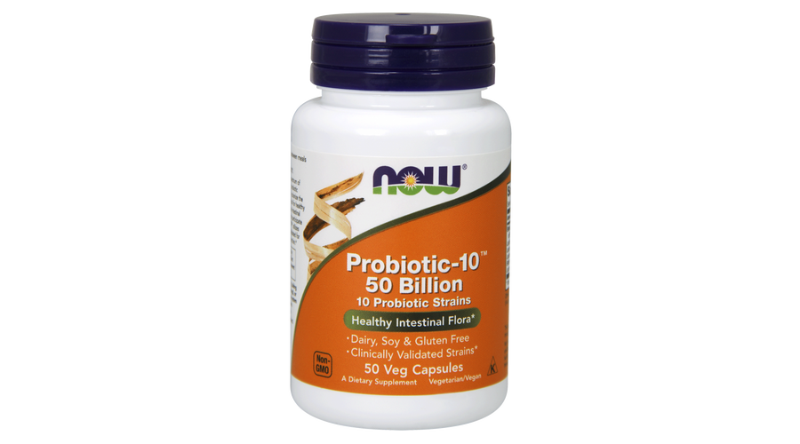 NOW Foods Probiotic-10™ 50 Billion (50 kapszula)