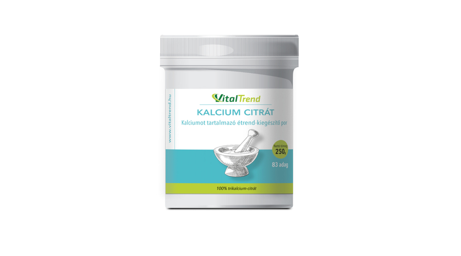 Vital Trend Kalcium-citrát por (500g)